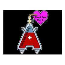 Blood type A はがき