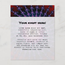Bloodshot Fractal Swirl Full Color Flyer