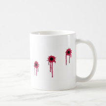 BLOODY BULLET HOLES MUGS