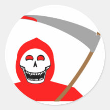 Bloody Grim Reaper Sticker