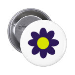 Bloom Pinback Button