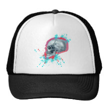 Blooming Skulls Trucker Hats