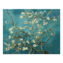 Blossoming Almond Tree - Van Gogh Art Photo