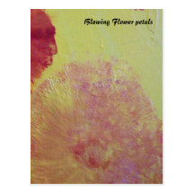 Blowing Flower... Post Card