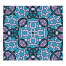 Blue Abstract Pattern Photograph