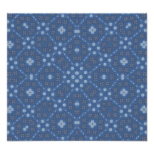 Blue Abstract Pattern Photograph