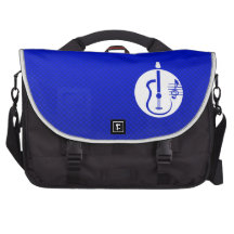 Blue Acoustic Guitar