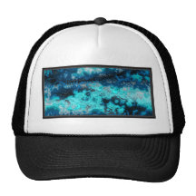Blue Agate Mesh Hats