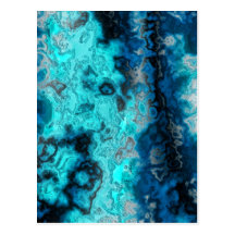 Blue Agate Post Card
