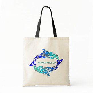 Blue Aihe (Dolphins) Design Bag