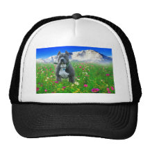Blue American Pit Bull Terrier, Pikes Peak Mesh Hat