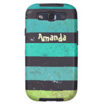 blue and black stripes samsung galaxy case casemate cases