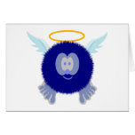 Blue Angel Pom Pom Pal Card