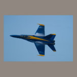 Blue Angels Solo Vapour Clouds Poster posters