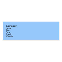 Blue Bird of Paradise Business Card Templates