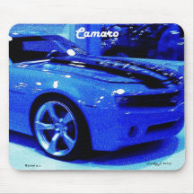 "Blue Camaro" © 2009 S.J. Mouse Pad