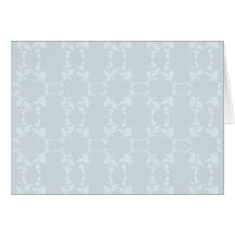 Blue Circle Vine Greeting Cards