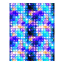 Blue Colorful Whimsical Abstract Custom Invites