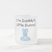 Blue Daddy's Little Bunny T-shirts and Gifts Coffee Mugs