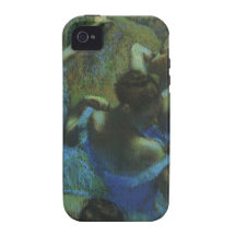 Blue Dancers by Edgar Degas, Vintage Impressionism iPhone 4/4S Covers