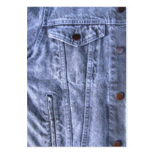 Blue Denim ~ ATC Business Card Template