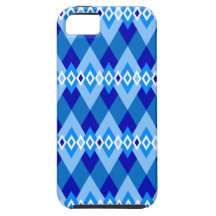 Blue Diamonds iPhone 5 Case