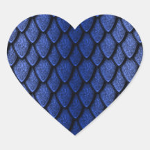 Blue Dragon Scales Sticker