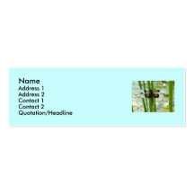 Blue Dragonfly Business Card
