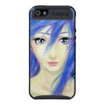 Blue Eyes Message skinit case