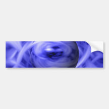 Blue Flame Bumper Stickers