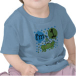 Blue Frog 1st Birthday Tshirts and Gifts