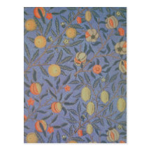 Blue Fruit' or 'Pomegranate' Post Cards