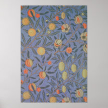 Blue Fruit' or 'Pomegranate' Poster