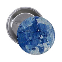 Blue Gem Stones Pinback Button