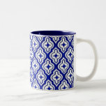 Blue Geo Mug