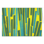 Blue green celebration cards