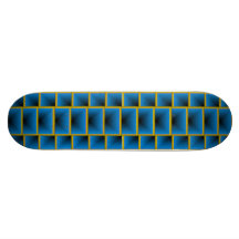 Blue Hallways Skateboard