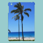 Blue Hawaiian Skies and Palm Tree ipad mini cases