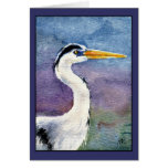 Blue Heron note card or greeting card