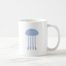 Blue Jellyfish Mug