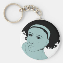 Blue key chain