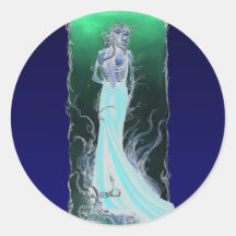 BLUE LADY. STICKERS