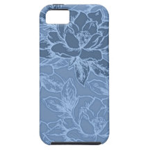 Blue Lotus iPhone 5 Case