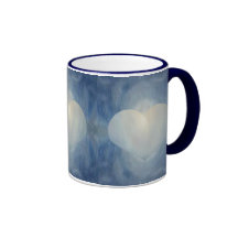 Blue moon heart coffee mug