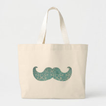 Blue Moustache - Vintage Damask Bags
