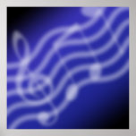 Blue Music Posters