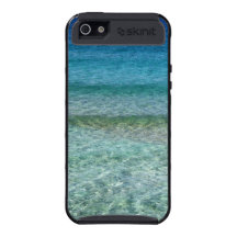 Blue Ocean Water Over White Sand Case For iPhone 5