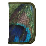 Blue Peacock Stained Glass Planner