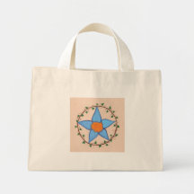Blue Pentagram Bag