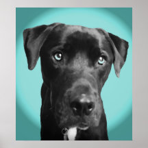 Blue Poster